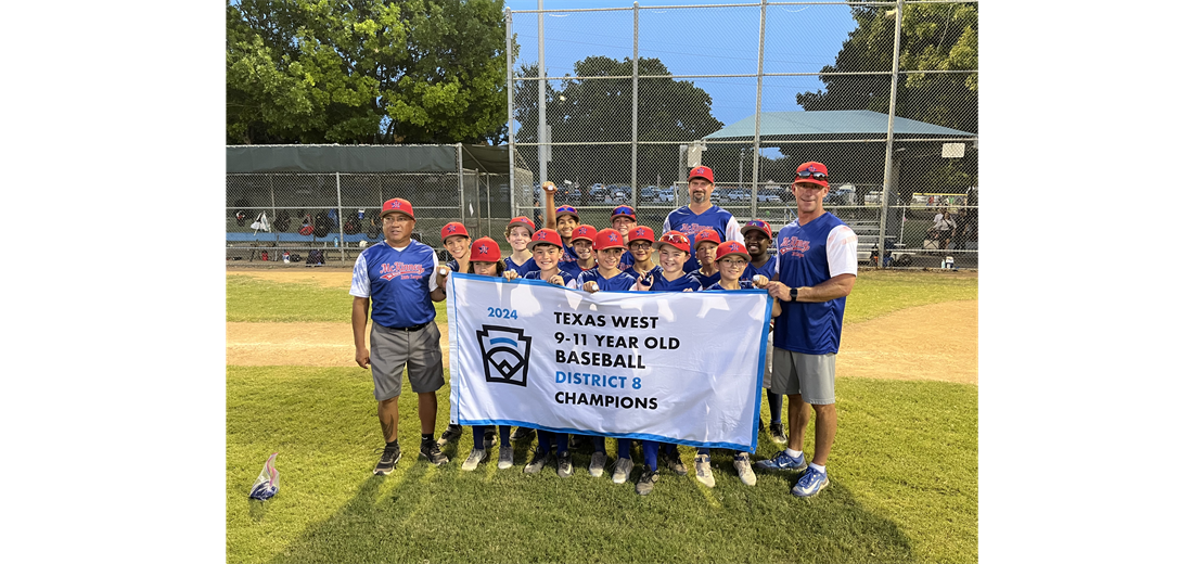 Mckinney Little League 2024 District 8 Champions