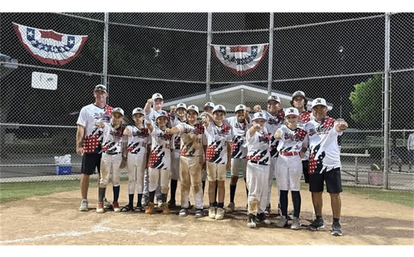 McKinney Little League 2025 District 8 12u Champions